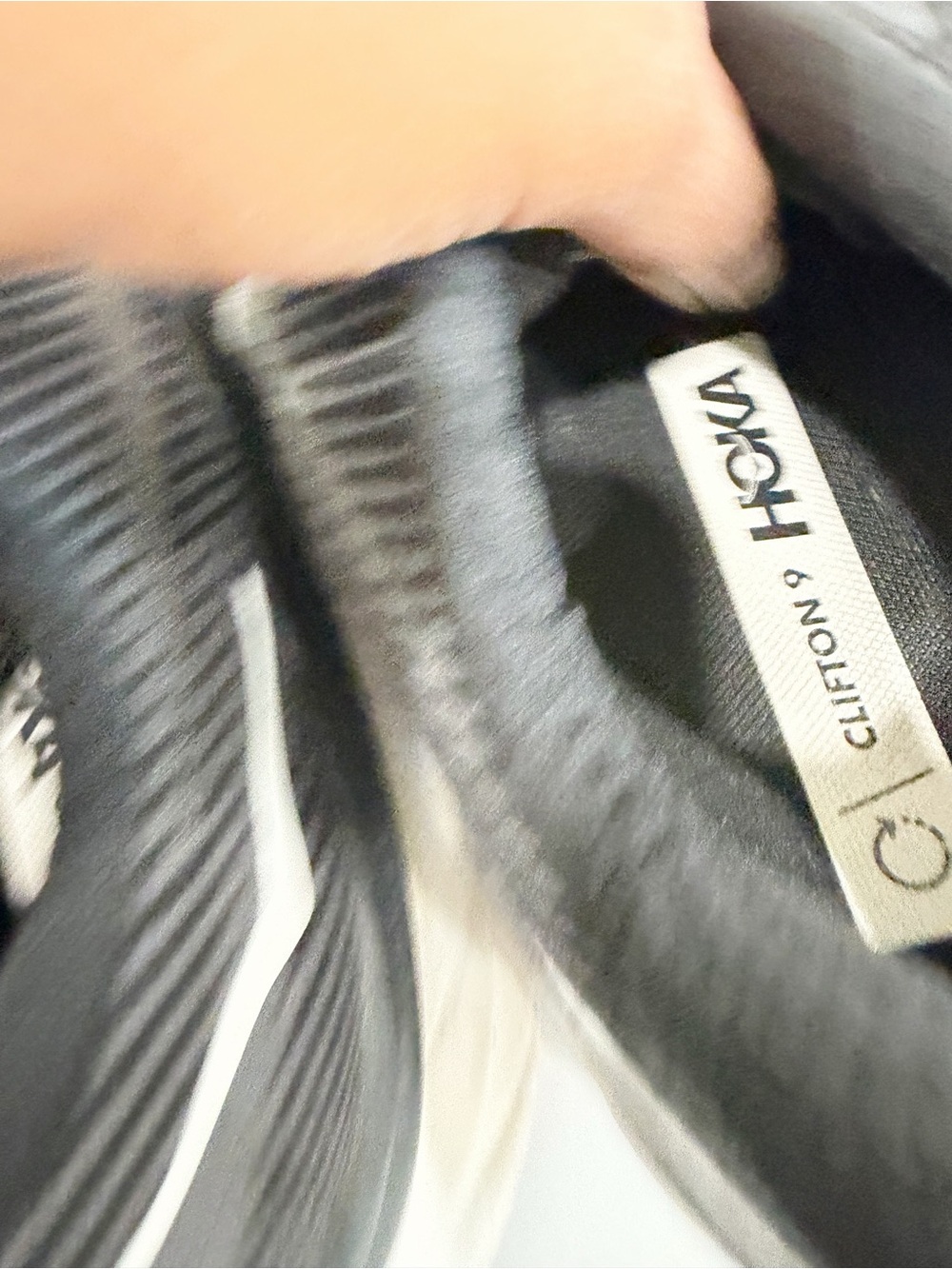 Hoka One One Wide Width Clifton 9 Men’s Shoes - Picture 9 of 11